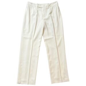 Essentials G Ivory Tailored Dress Pants - Size IT 44 US 8